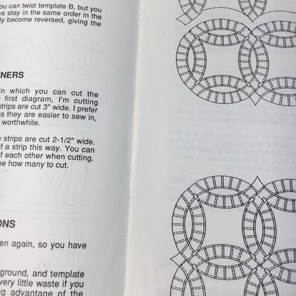 Double Wedding Ring Quilting Templates By Shar Jorgenson - Picture 4 of 6